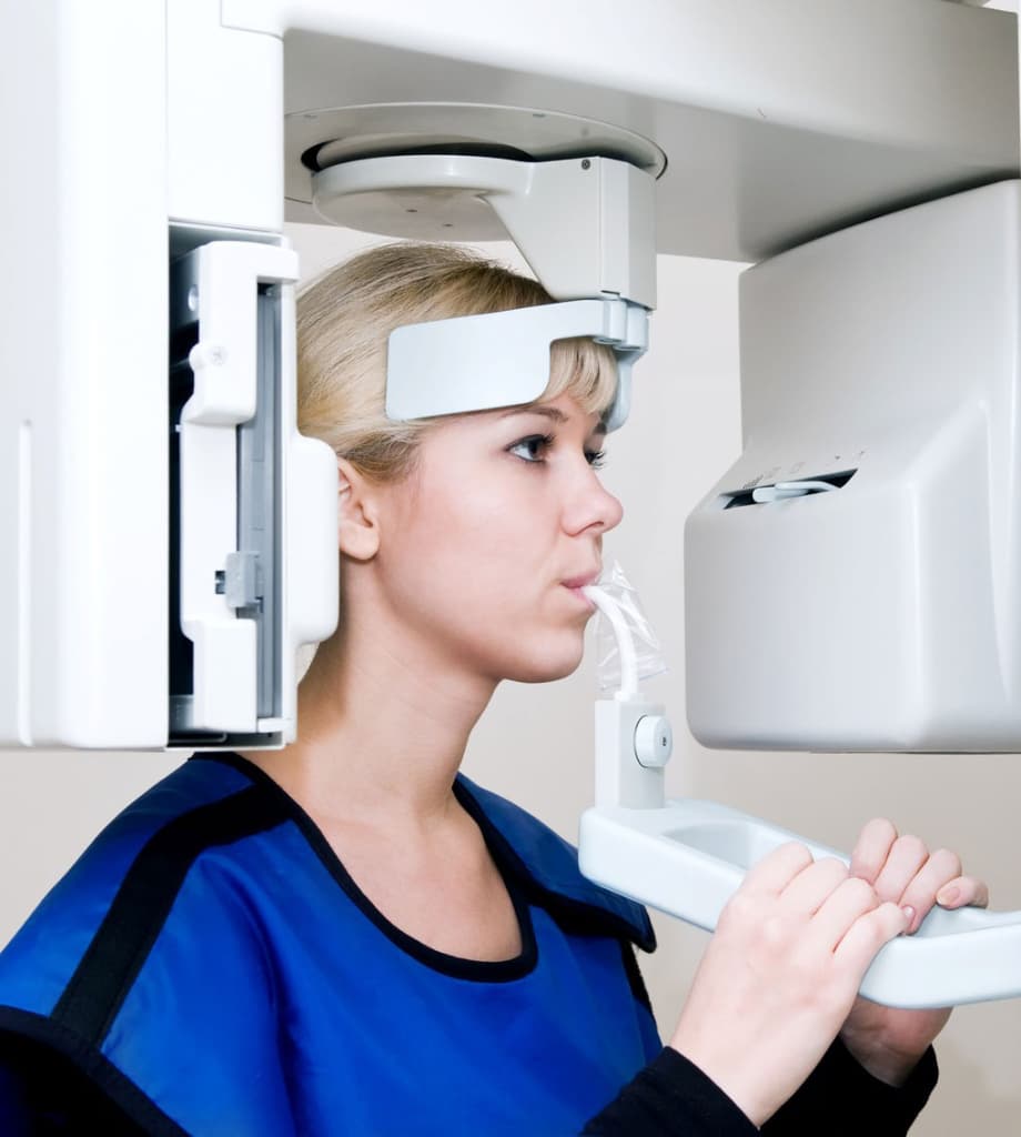 Imagen detallada del Cone Beam CT