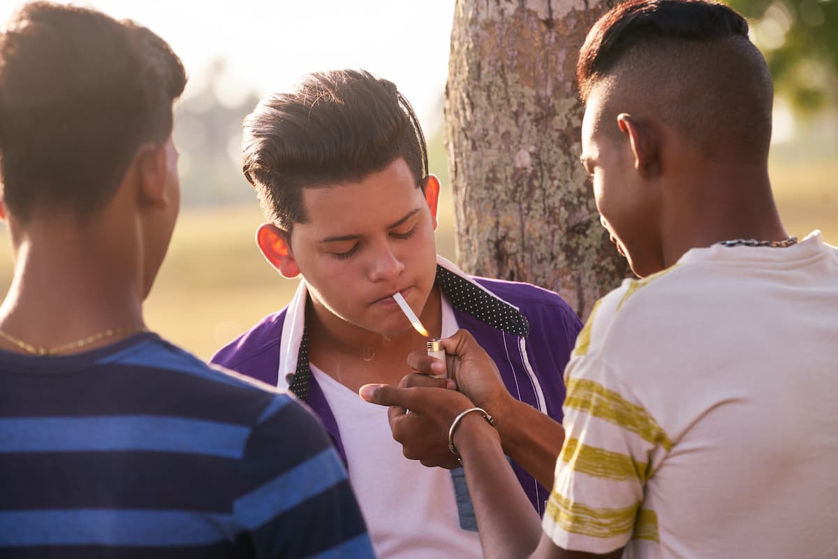 tabaco y alcohol en la adolescencia